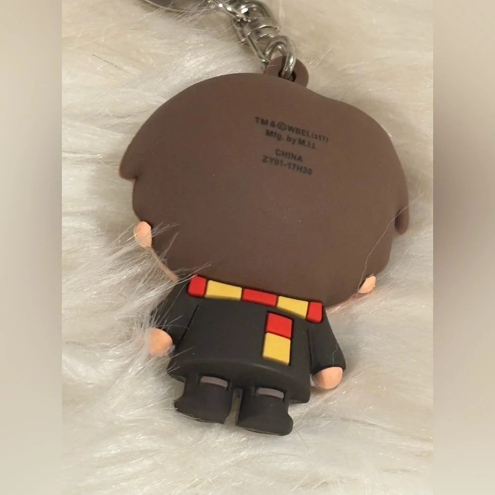 Harry Potter Soft Touch Plastic Keychain